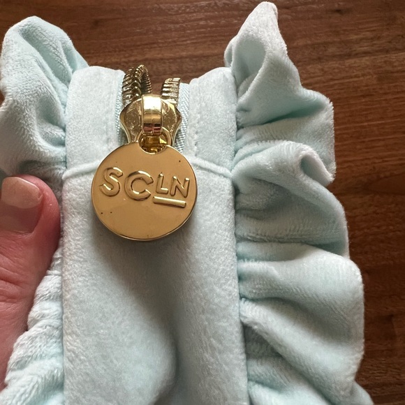 EUC Stoney Clover Lane Seeing Stars Small Pouch in Cloud - Picture 3 of 4